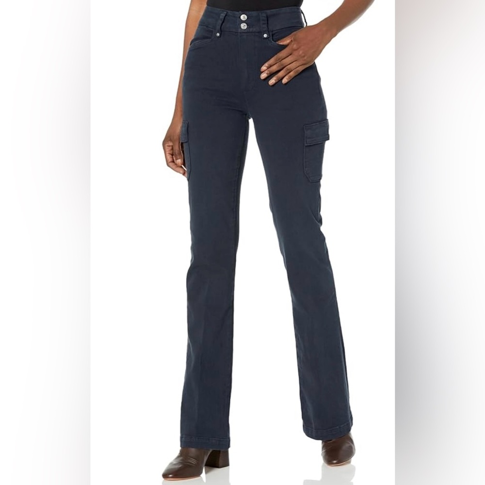 PAIGE  Women's Dion With Cargo Pockets Navy Skyline Size 25